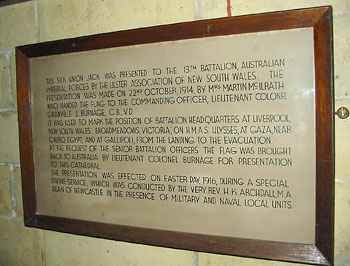 13th Battalion A.I.F. Flag photo 1