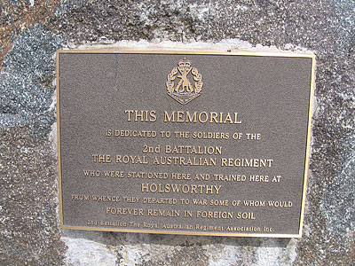 2nd Battalion The Royal Australian Regiment Memorial, Holsworthy photo 1