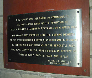 4th Infantry Regiment Memorial Plaque photo 1