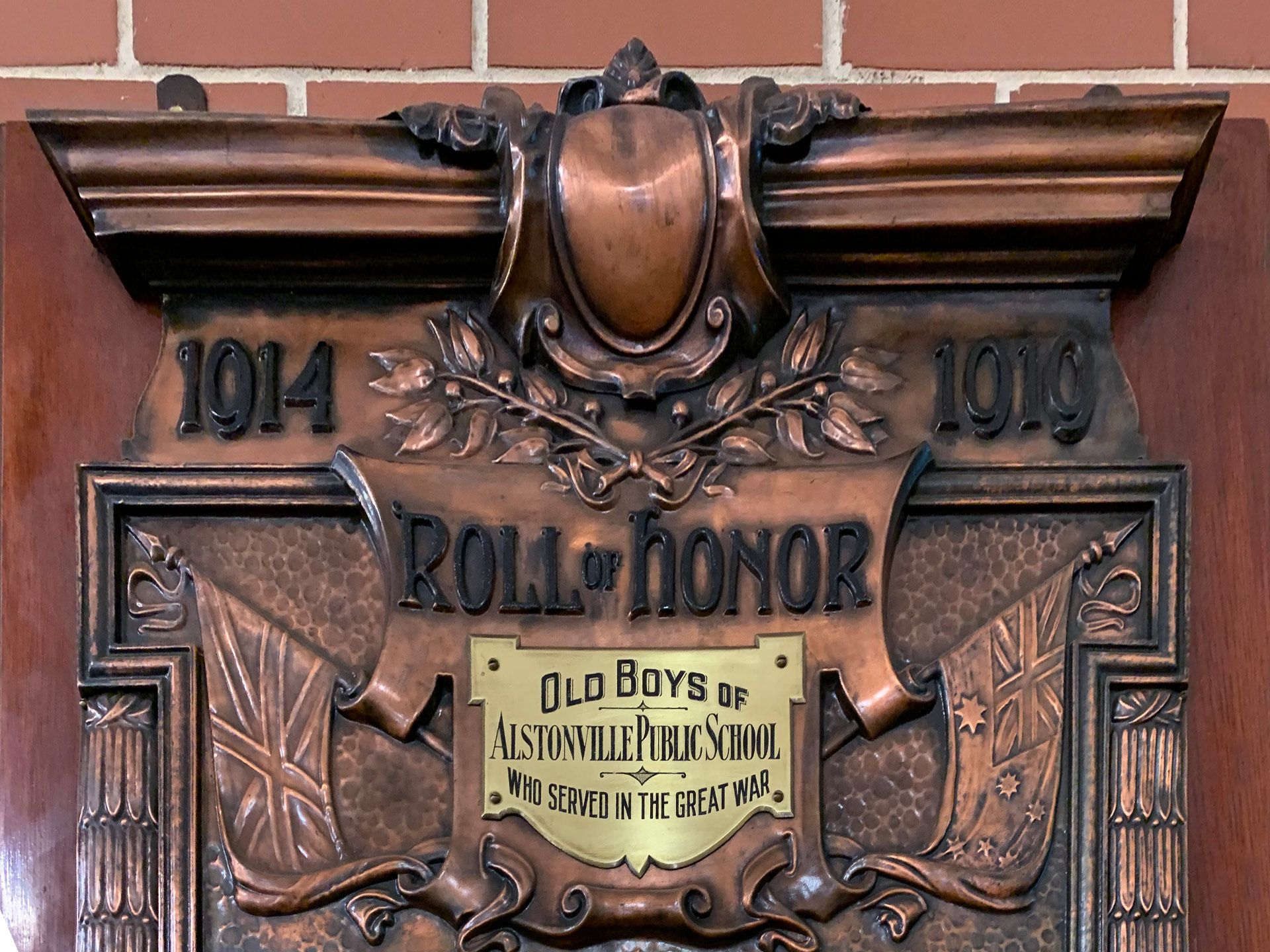 Alstonville Public School Great War Roll of Honor photo 1