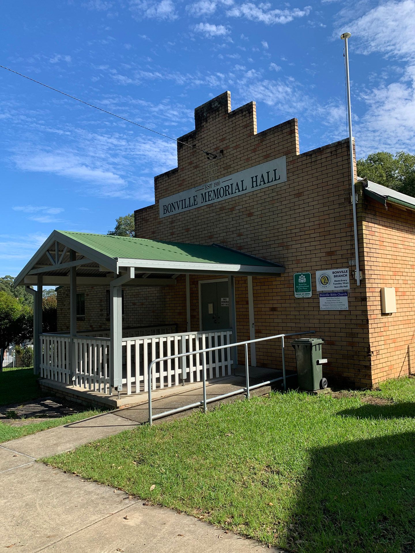 Bonville Memorial Hall photo 1