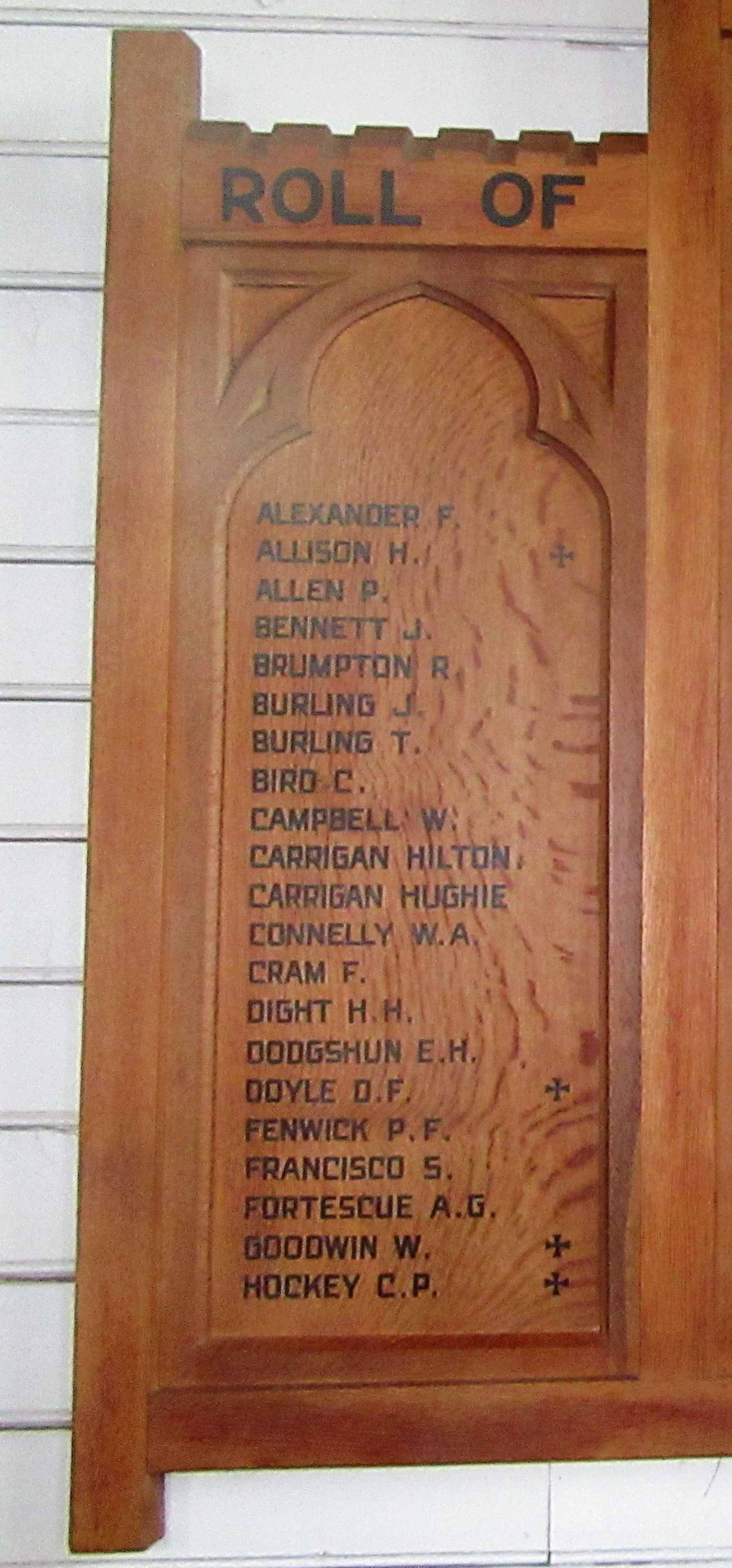 Boomi First World War Roll of Honour photo 1