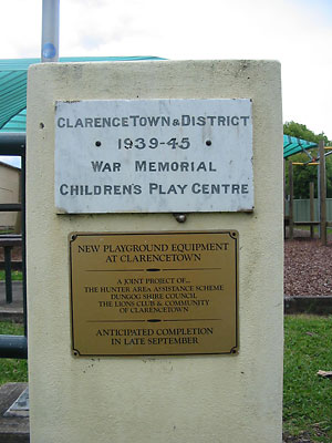 Clarence Town and District 1939-45 War Memorial Children's Play Centre photo 1