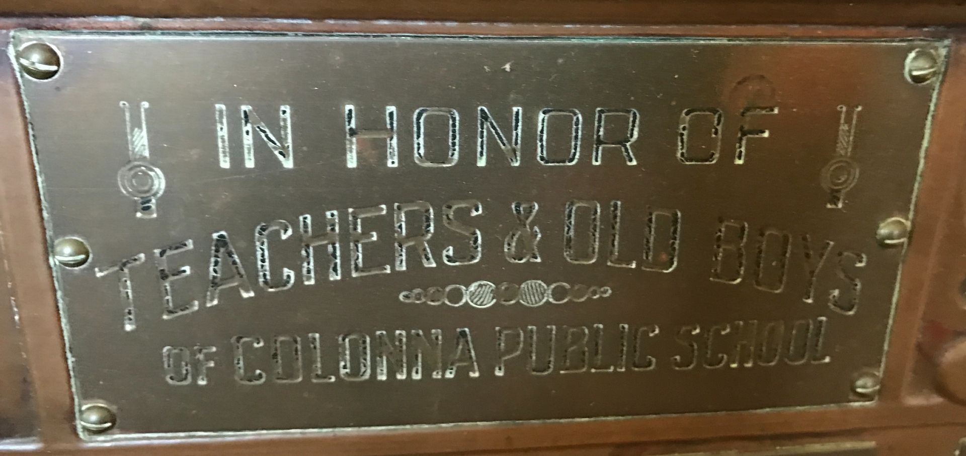Colonna Public School First World War Honor Roll, Barraba photo 1