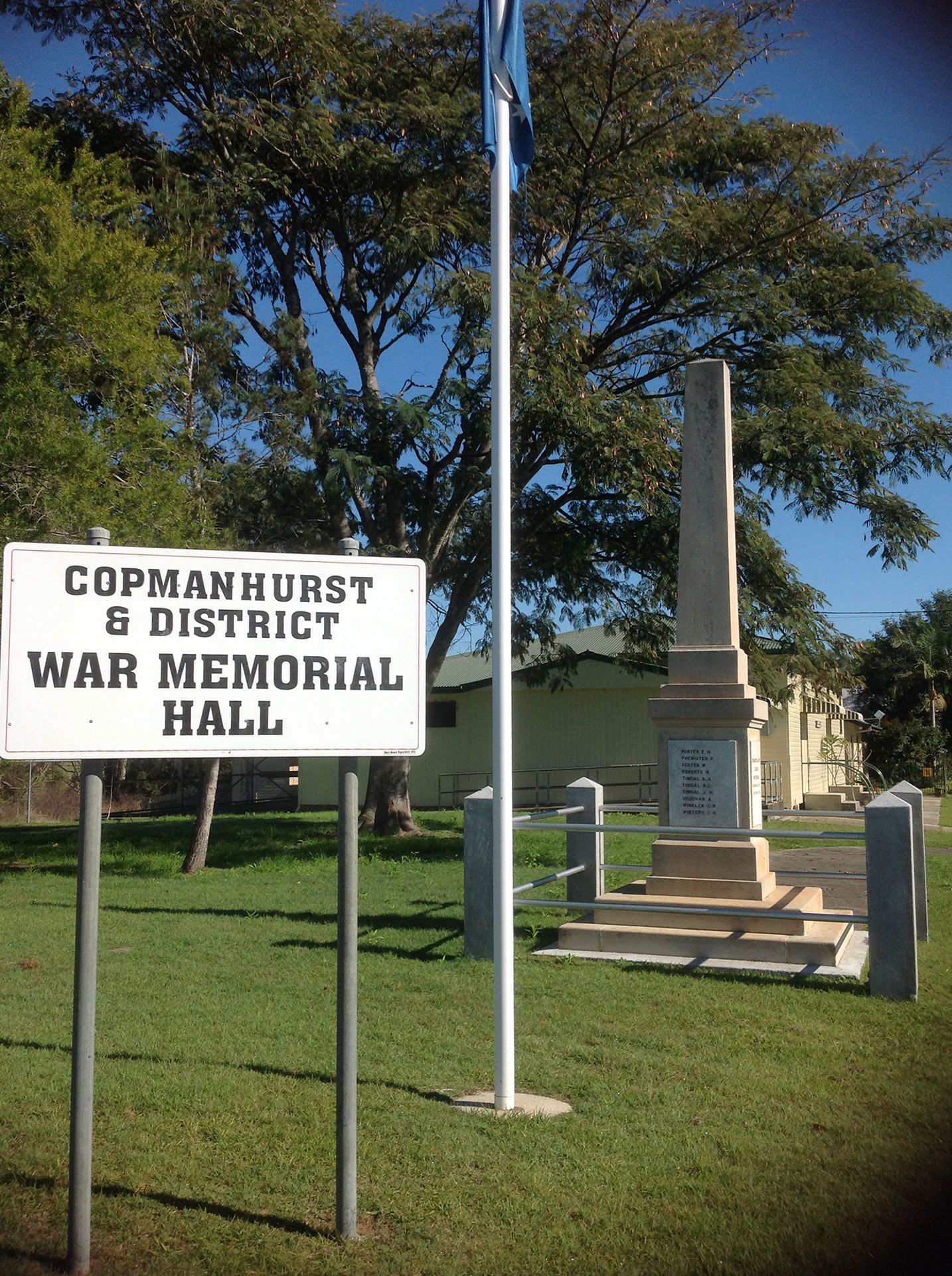 Copmanhurst and Upper Clarence War Memorial photo 1