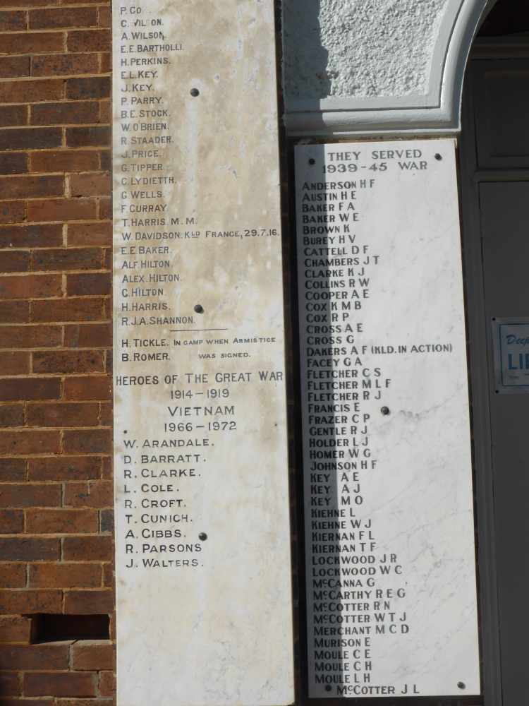 Deepwater School of Arts Honour Rolls photo 1