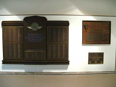 Department of Motor Transport Second World War Honour Roll photo 1