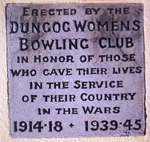 Dungog Memorial Bowling Club Gates photo 1
