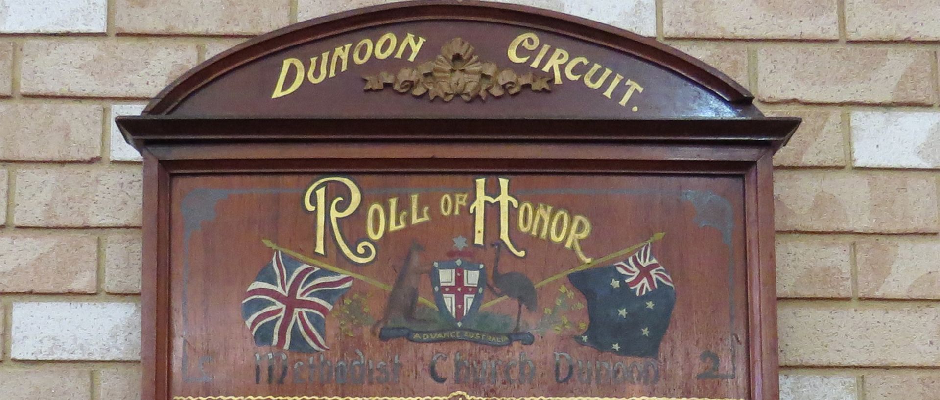 Dunoon Circuit Methodist Church First World War Roll of Honor photo 1