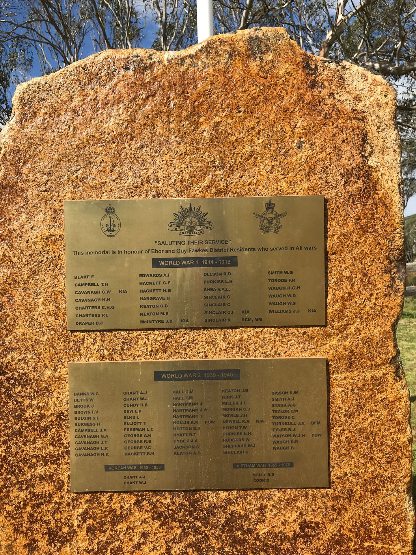 Ebor-Guy Fawkes War Memorial photo 1