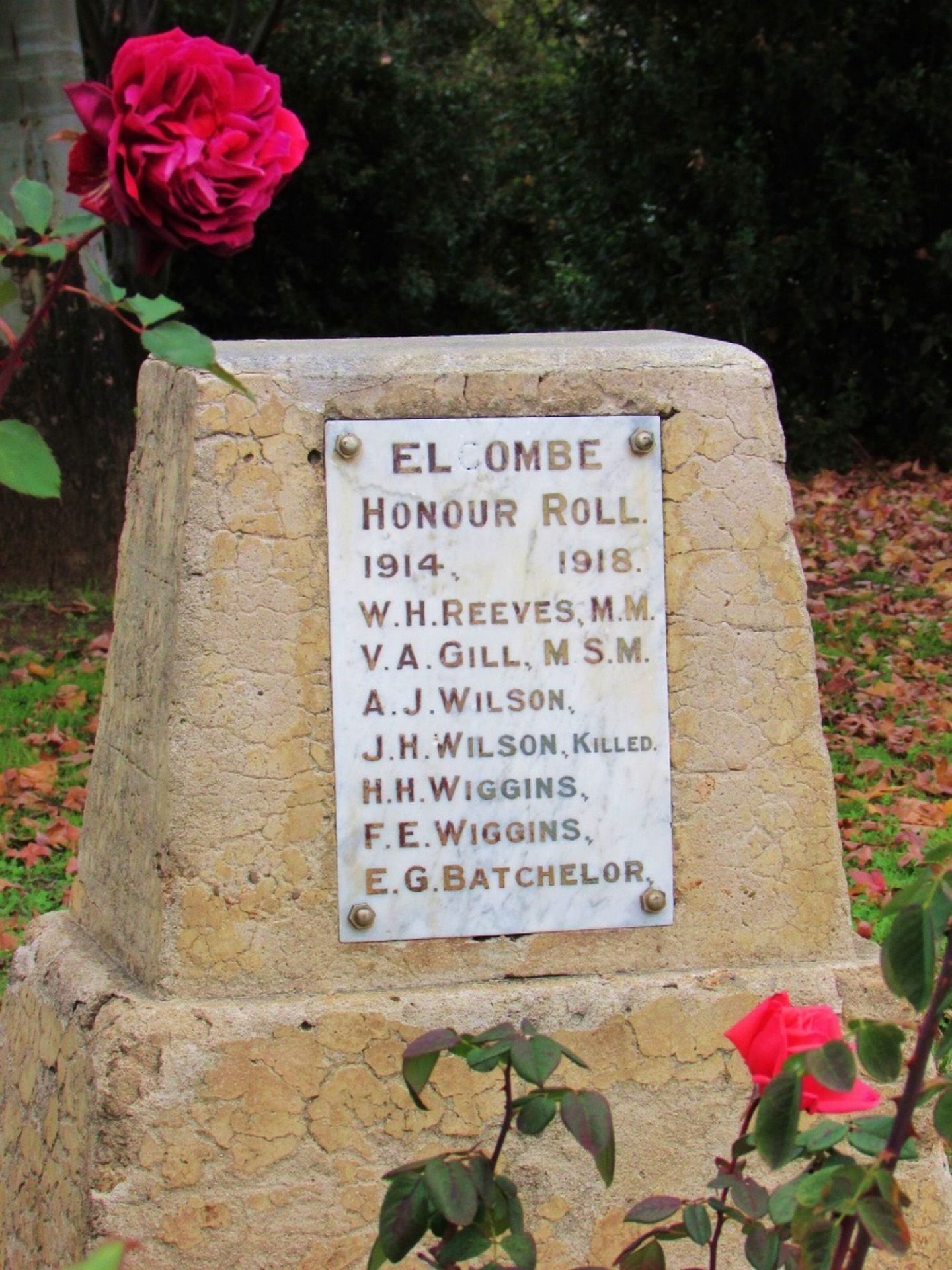 Elcombe First World War Honour Roll photo 1