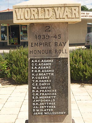 Empire Bay War Memorial photo 1