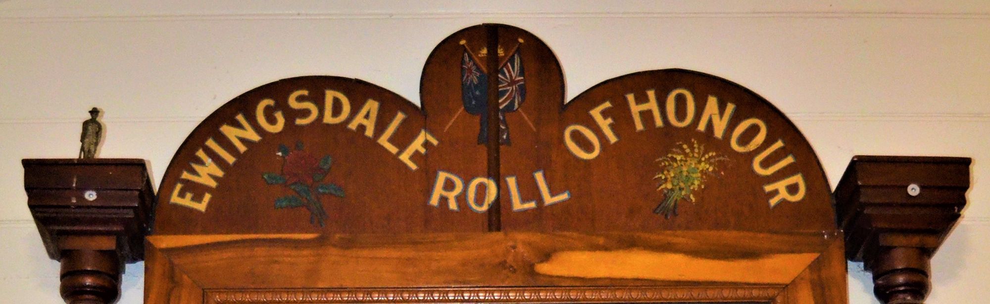 Ewingsdale First World War and Second World War Roll of Honour photo 1