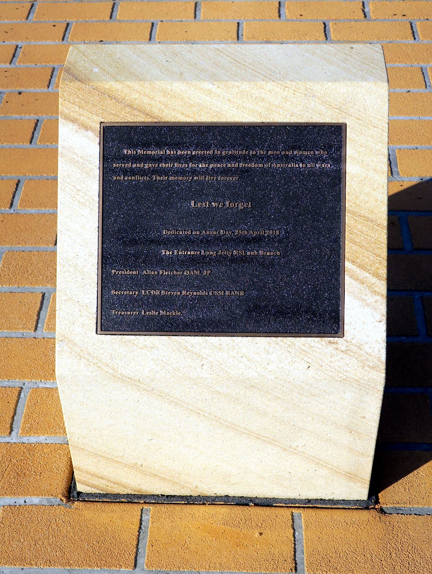 Forresters Beach Retirement Village Memorial photo 1