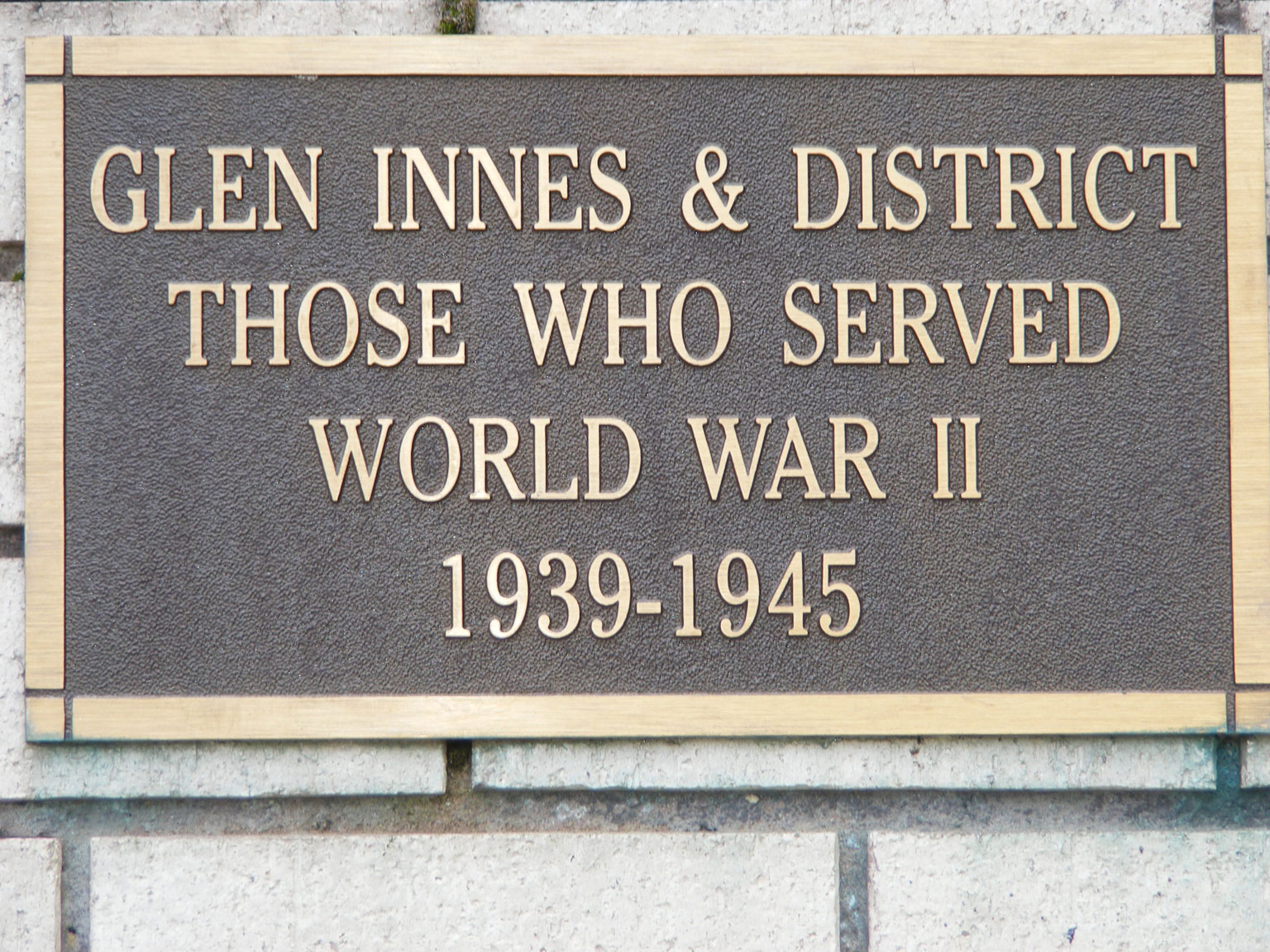 Glen Innes Anzac Park Second World War Memorial photo 1
