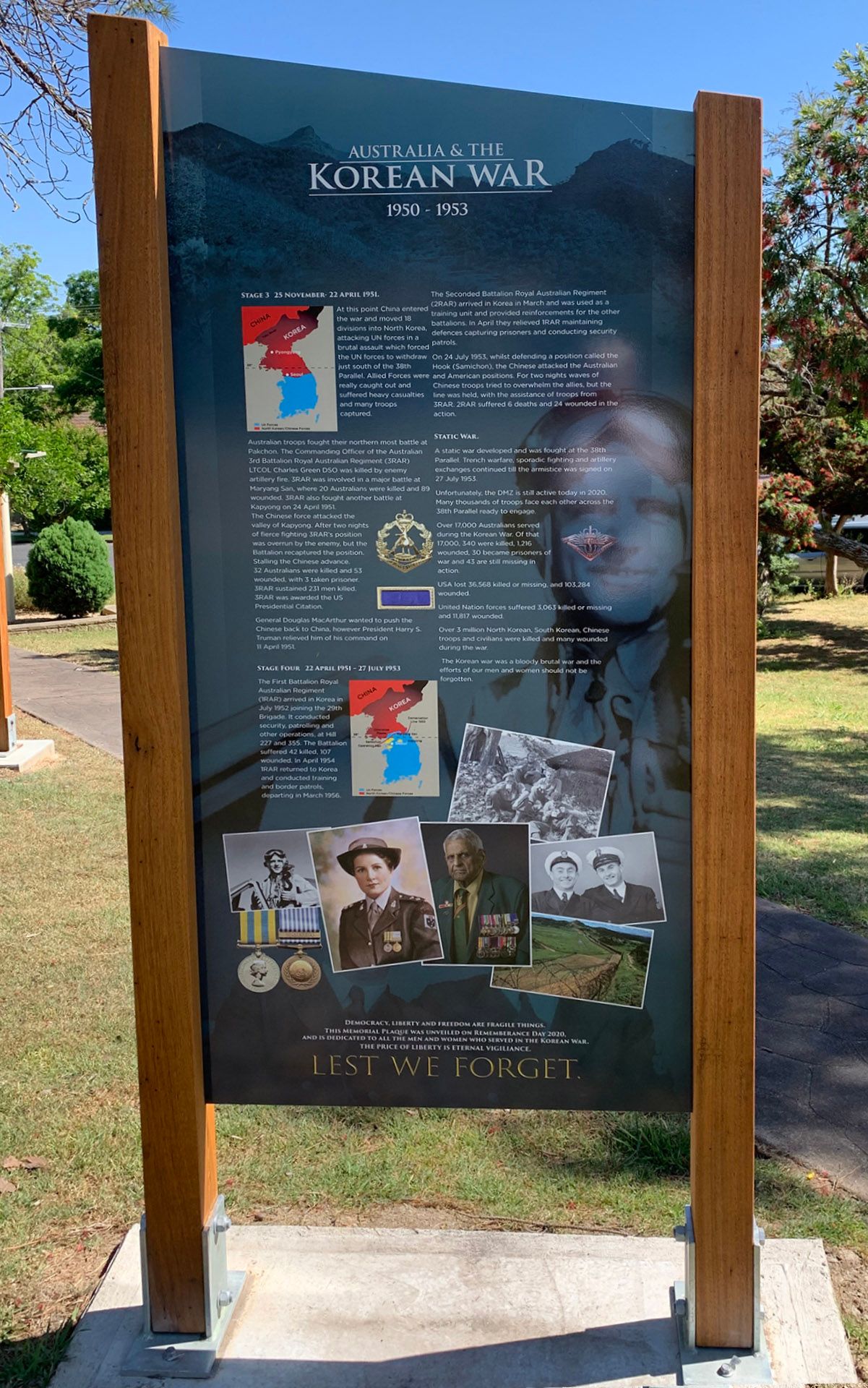 Gloucester 'Australia & the Korean War' Memorial photo 1