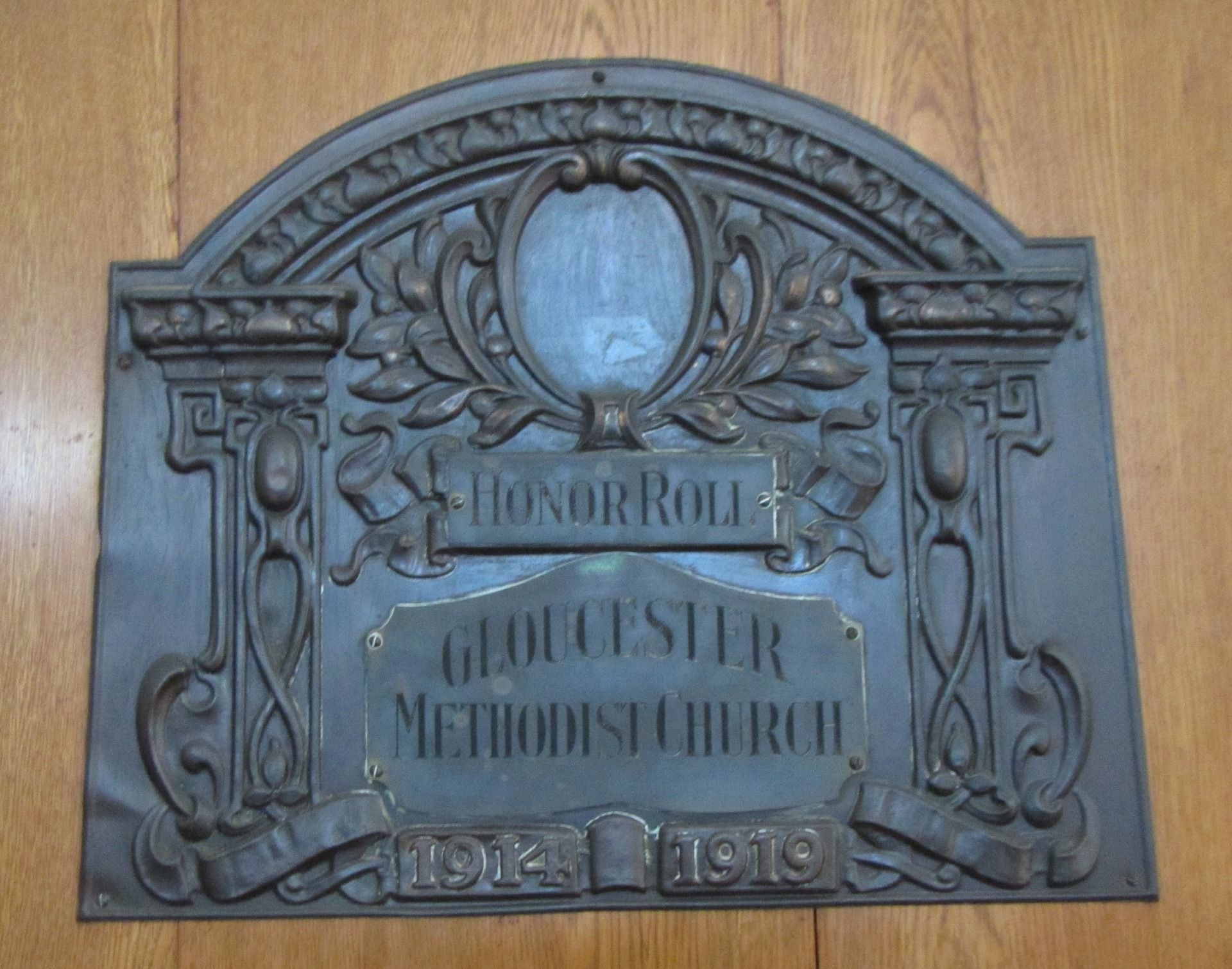 Gloucester Methodist Church First World War Honor Roll photo 1