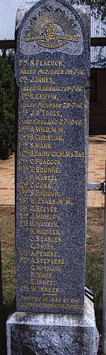 Hinton Public School First World War Memorial Gates photo 1