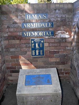 HMAS Armidale Memorial (Demolished) photo 1