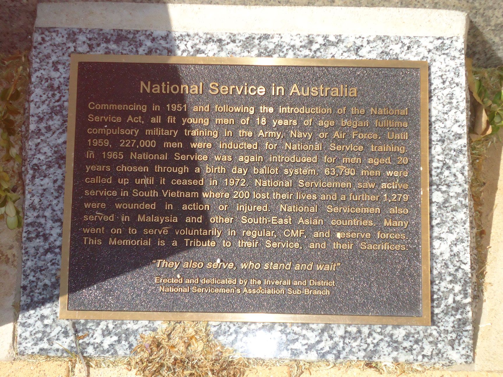 Inverell National Service Memorial photo 1