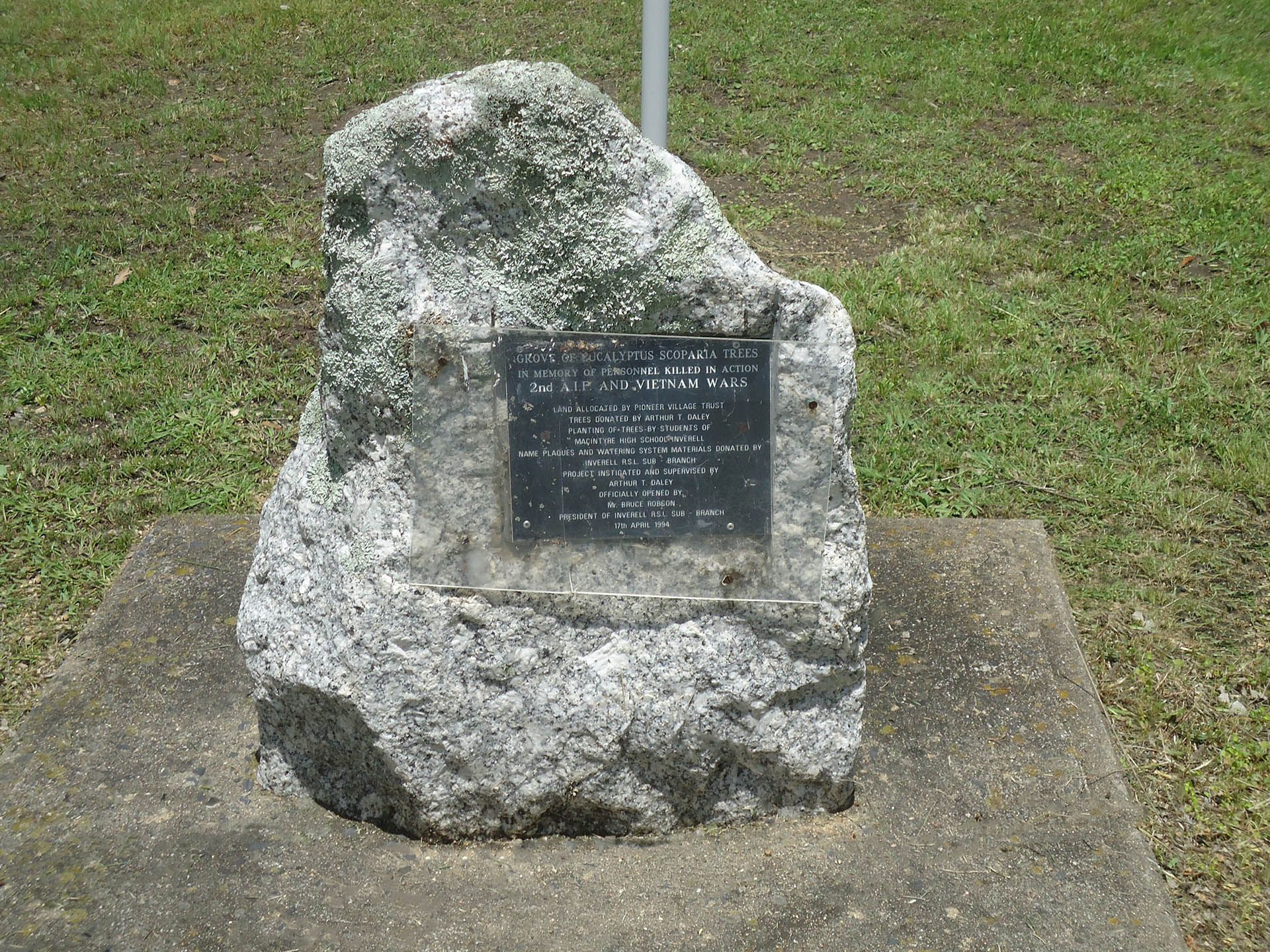 Inverell Second World War and Vietnam Memorial Grove photo 1