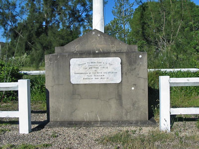 Knitting Circle Memorial Flagpole, East Seaham photo 1