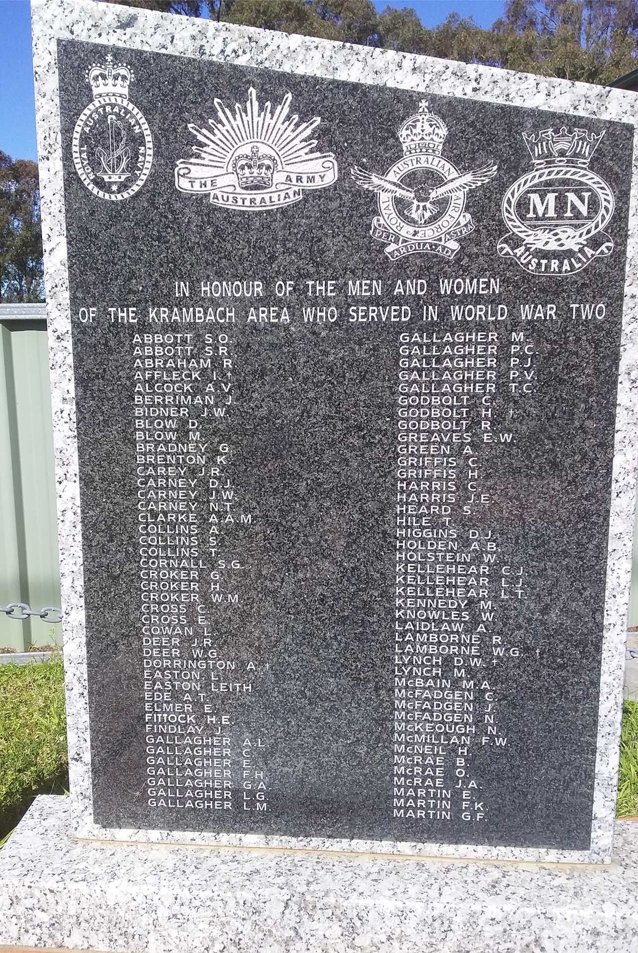 Krambach Second World War Memorial photo 1