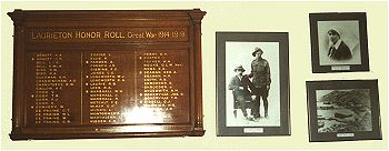Laurieton Great War Honor Roll and Australia Remembers Plaque photo 1