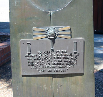 Maitland & District War Memorial photo 1