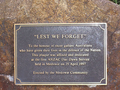 Medowie War Memorial photo 1