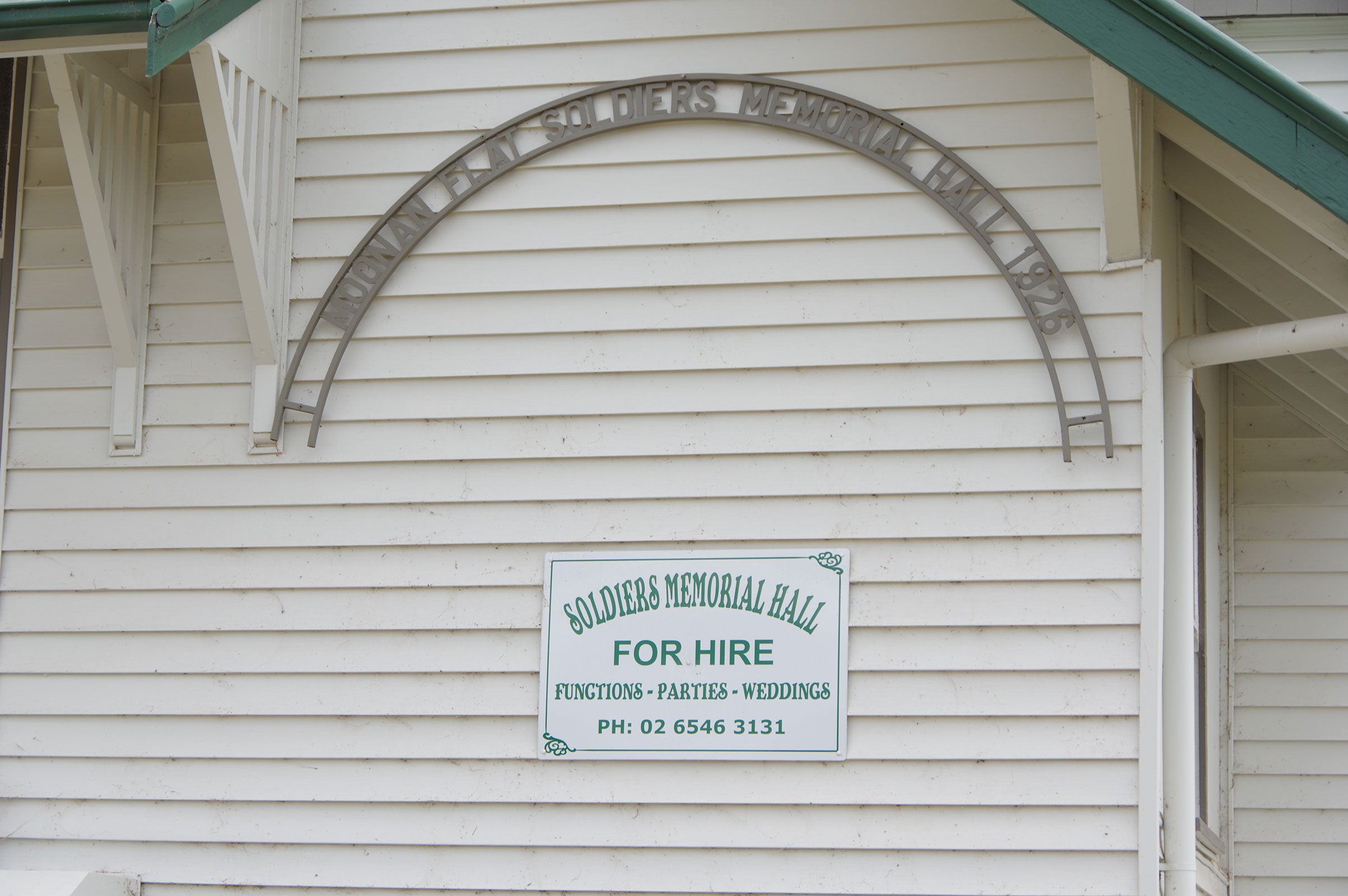 Moonan Flat Soldiers Memorial Hall photo 1