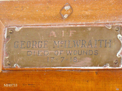 Morisset Mental Hospital A.I.F. 1914-1918 Honour Roll photo 1