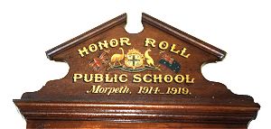 Morpeth Public School Honor Roll photo 1