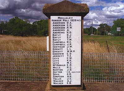Mullaley War Memorial photo 1