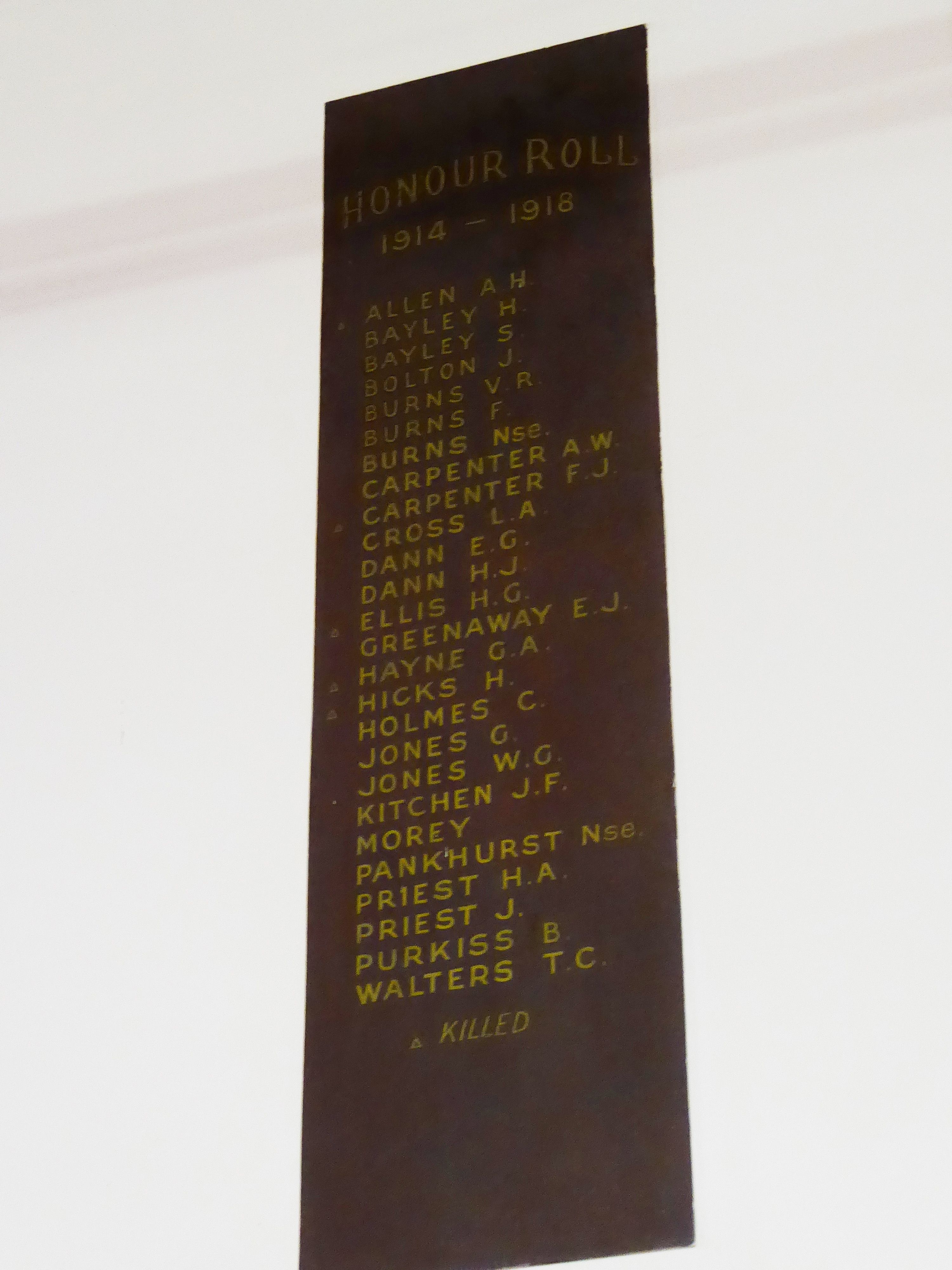Muswellbrook Methodist Church First and Second World War Memorials photo 1