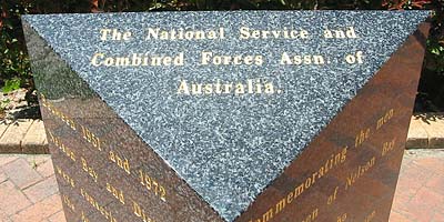 Nelson Bay National Service and Combined Forces Association of Australia Memorial photo 1