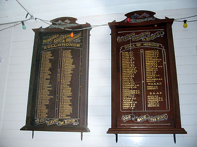Newrybar, Knockrow and Brooklet First World War Roll of Honor photo 1