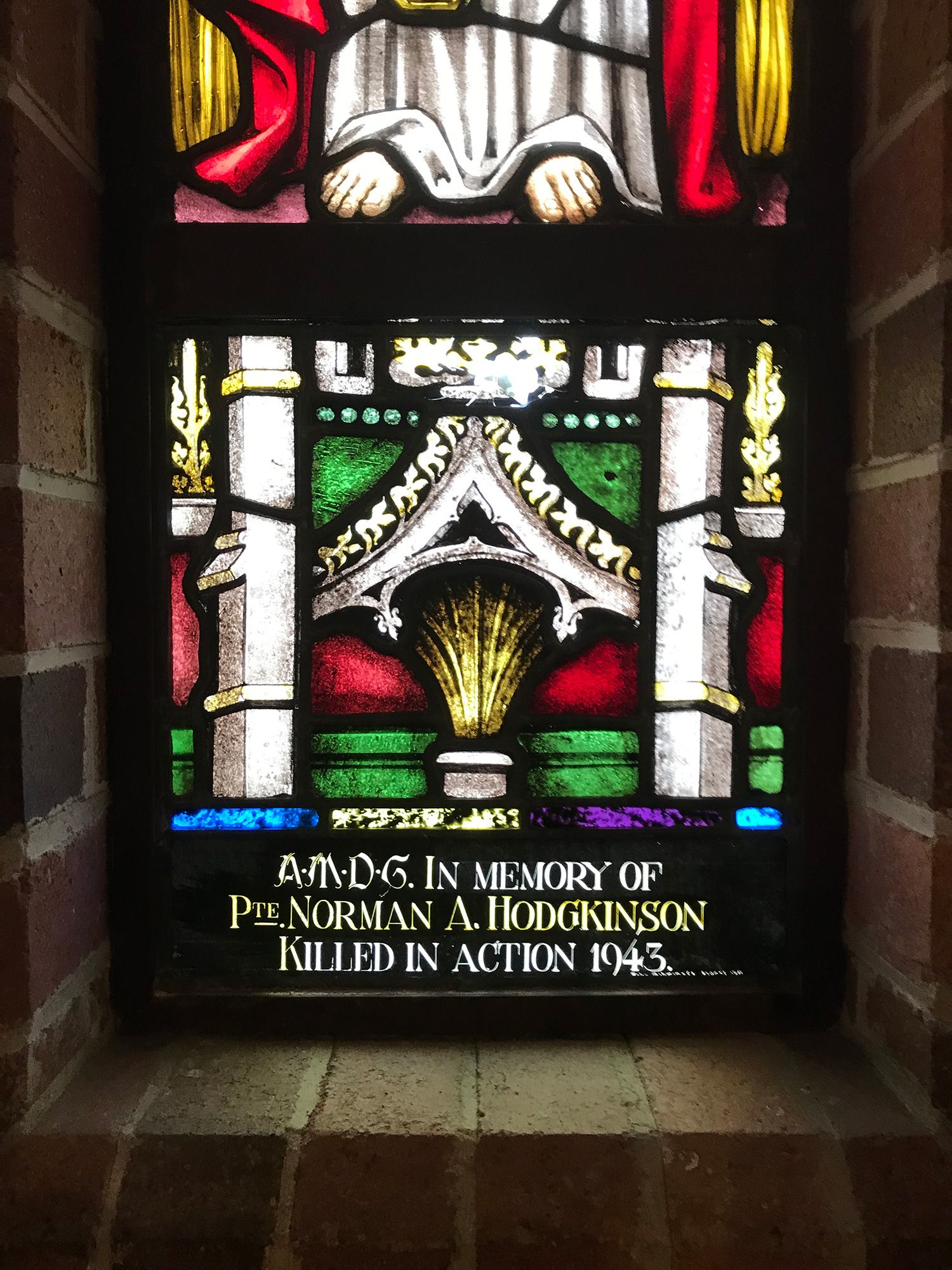 Norman Alfred Hodgkinson Memorial Window photo 1