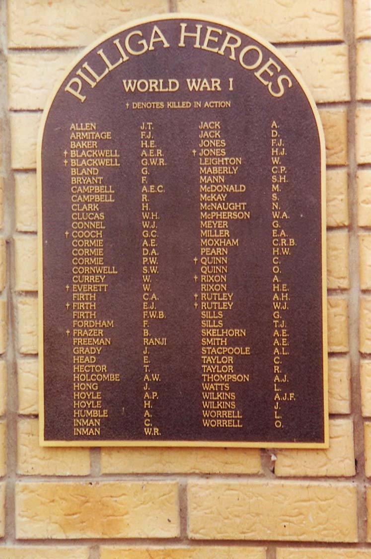 Pilliga War Memorial photo 1