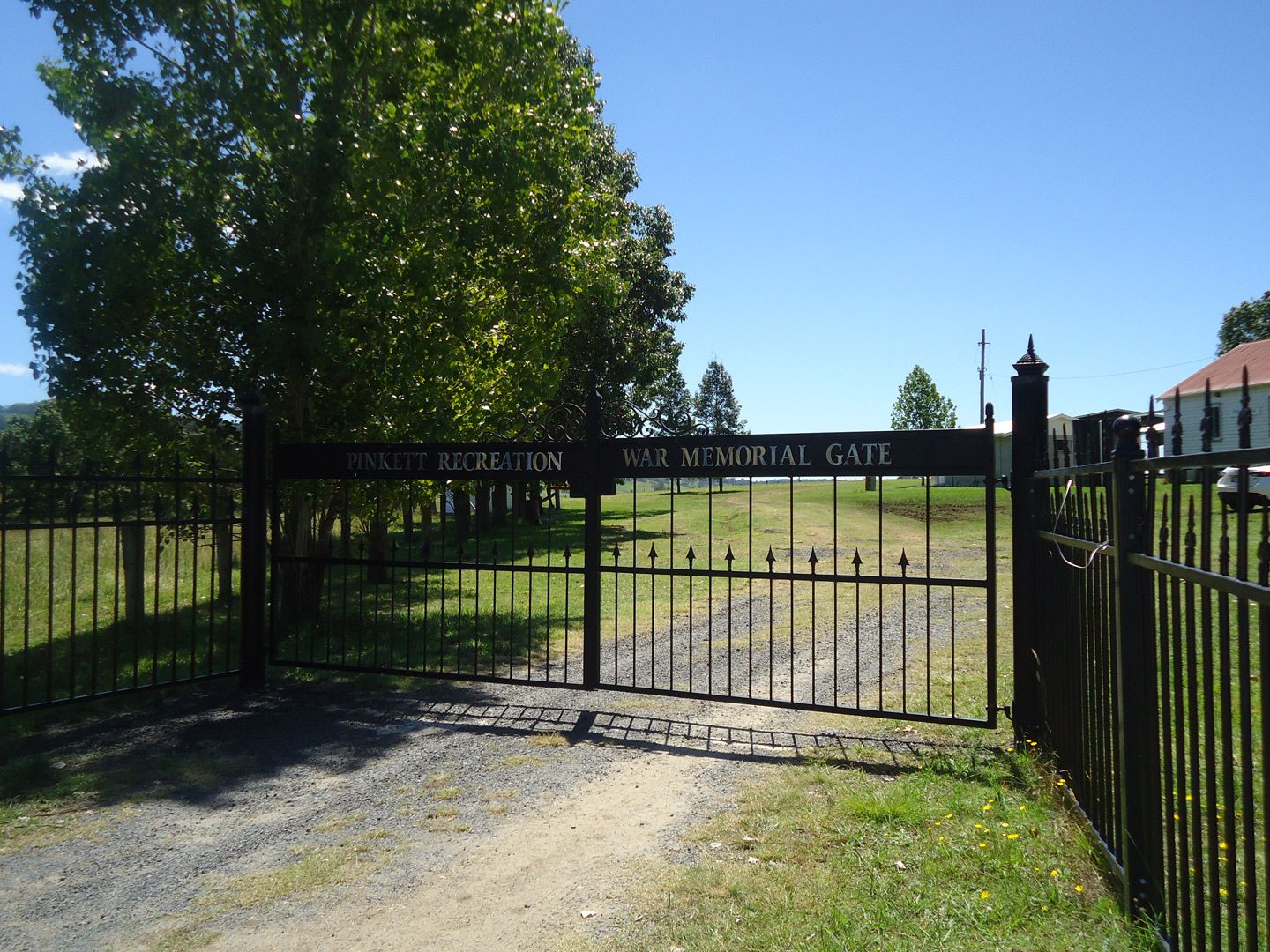 Pinkett Recreation Ground War Memorial Gate photo 1