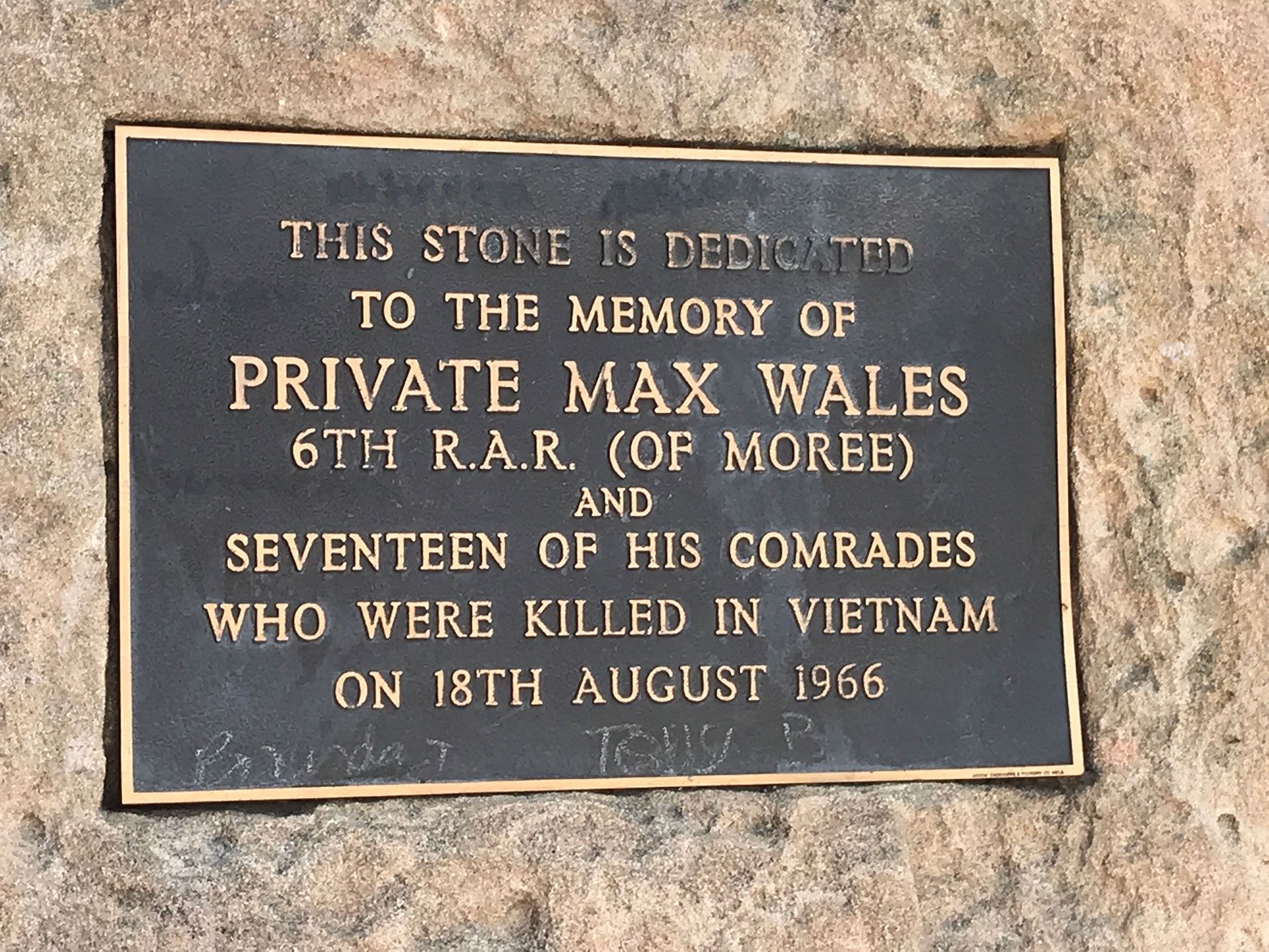 Private Max Wales Memorial Park photo 1