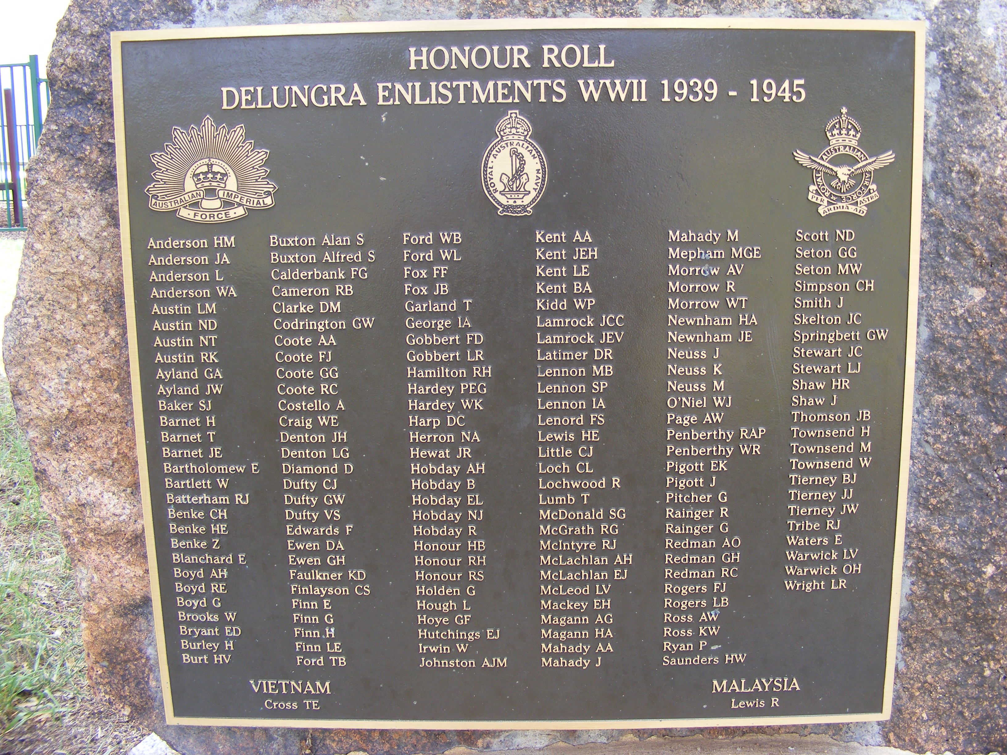 St. Columba War Memorial Church, Delungra photo 1