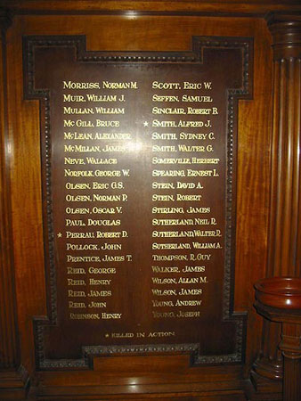 St Andrew's Great War Roll of Honour, Newcastle photo 1
