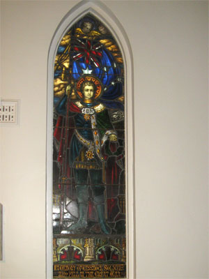 St John's Anglican Church First World War Memorial Window and Plaque, Cessnock photo 1