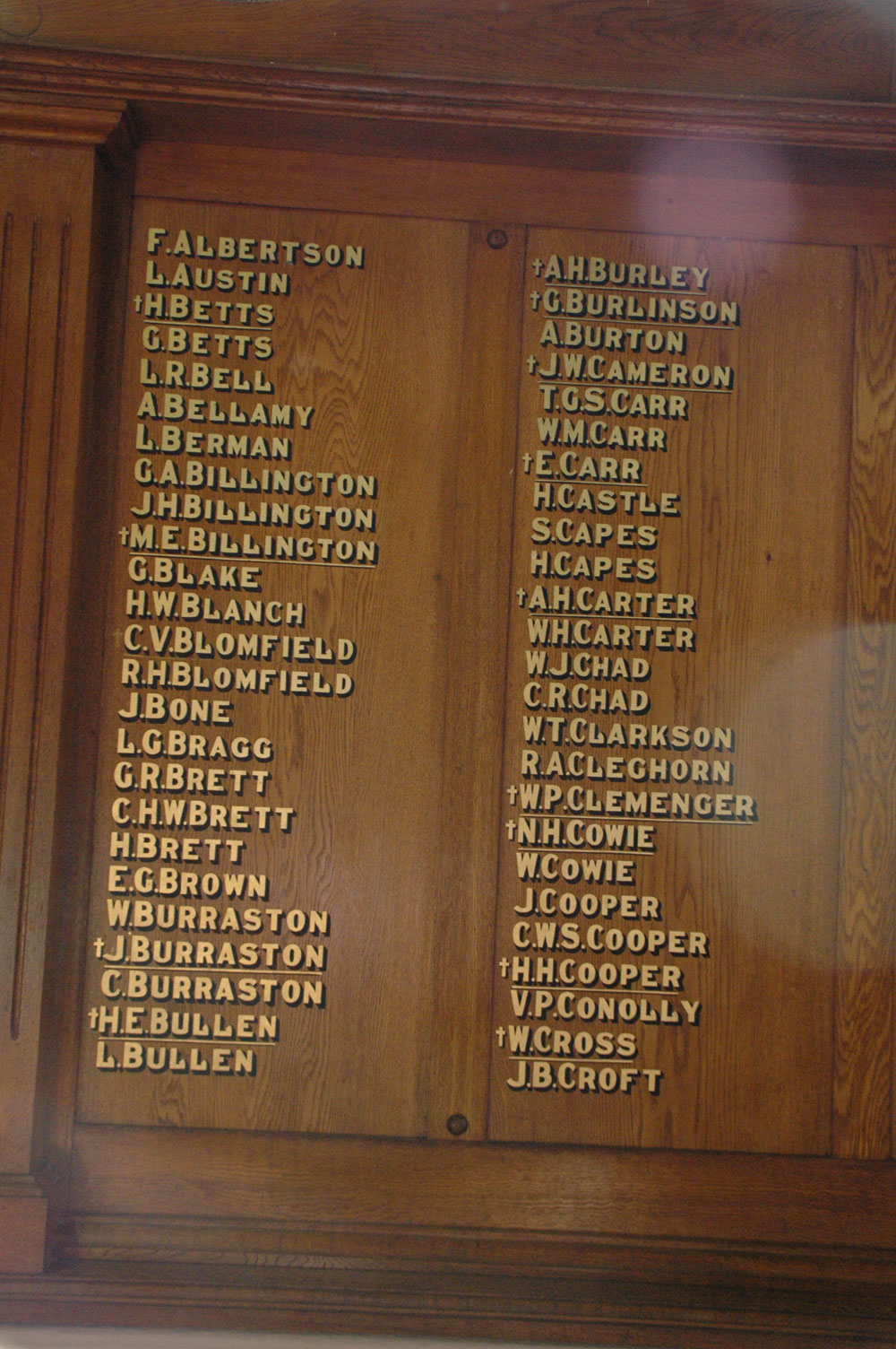 St John's Anglican Church Great War Honour Roll, Uralla photo 1