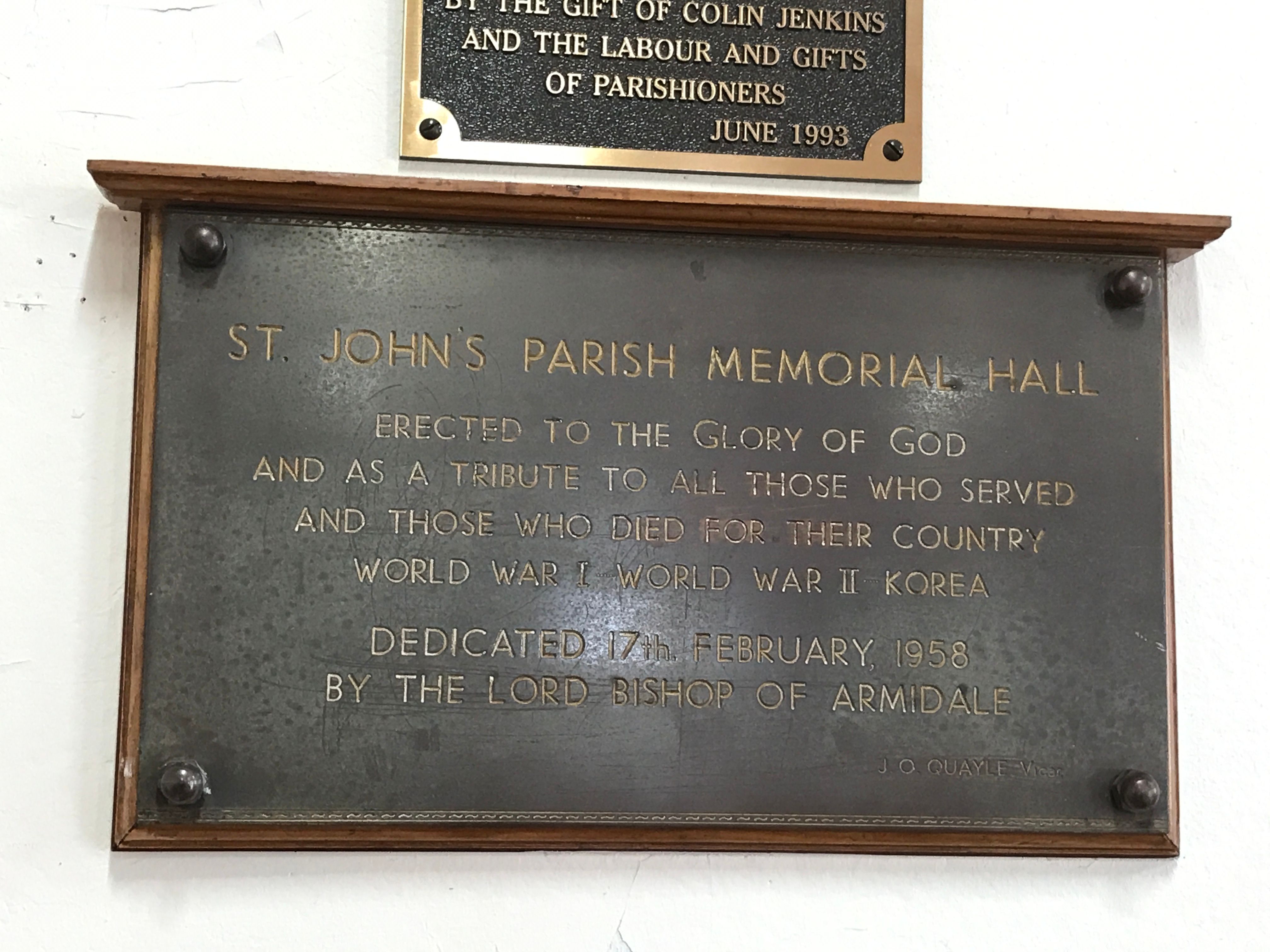 St John's Parish Memorial Hall, Uralla photo 1