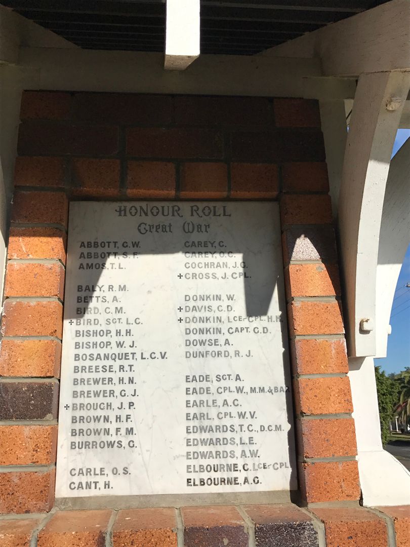 St Matthew's Anglican Church Great War Honour Roll, Wingham photo 1