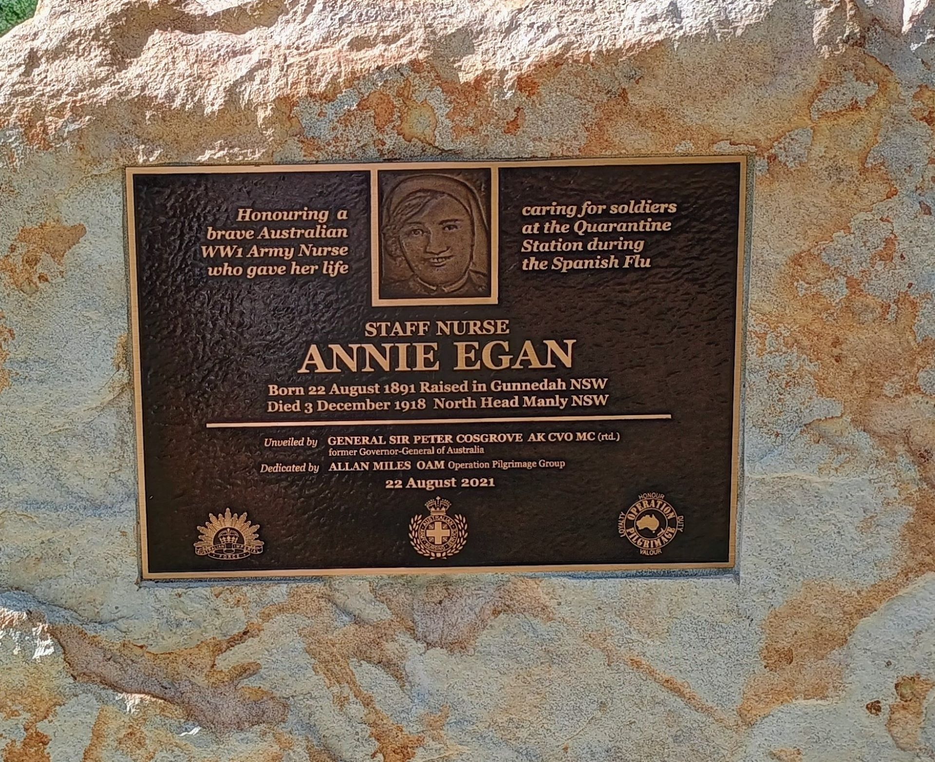 Staff Nurse Annie Egan Memorial photo 1