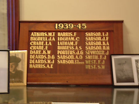 Unknown Second World War Honour Roll (Gloucester History Museum) photo 1