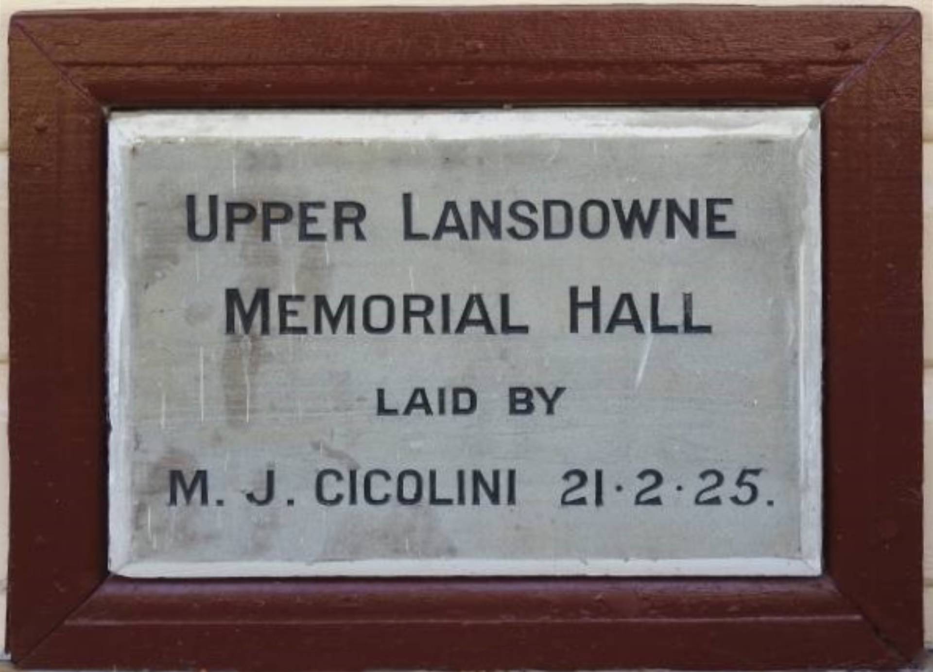 Upper Lansdowne Memorial Hall photo 1
